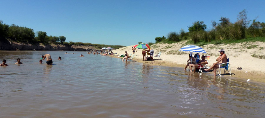 Playas del Río Gualeguay, Entre Ríos